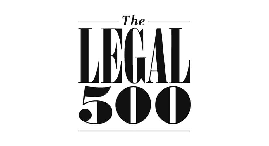 Our professional work once again appreciated by Legal 500