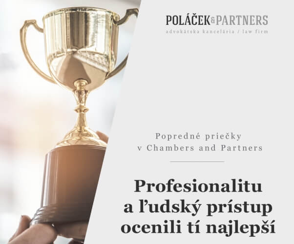 Chambers and Partners ocenila našu profesionalitu a ľudský prístup