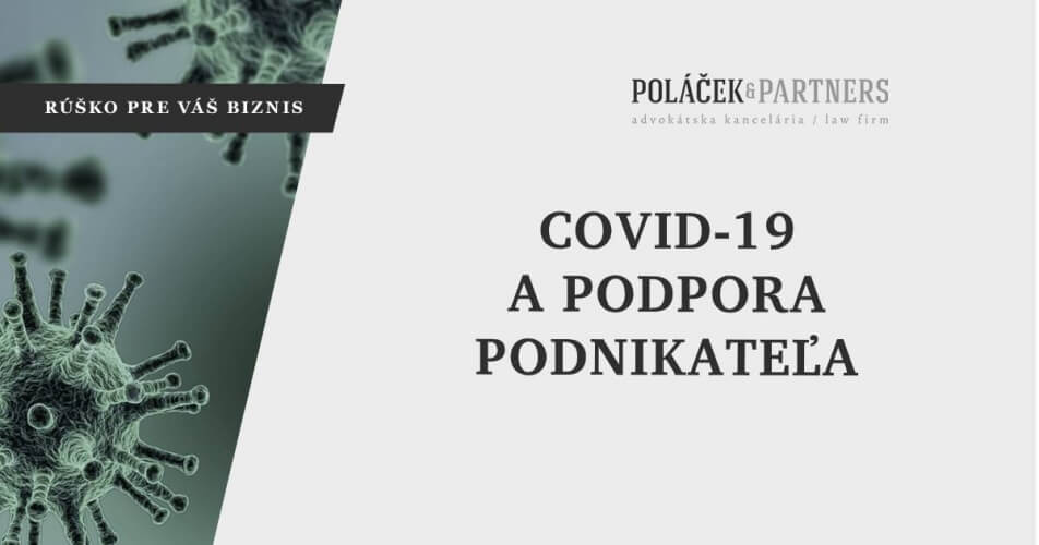 Rúško pre váš biznis: COVID-19 a podpora podnikateľa