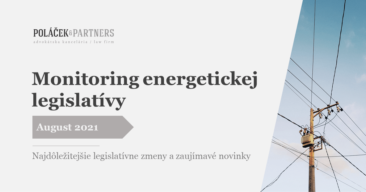 Novinky v energetike za august 2021