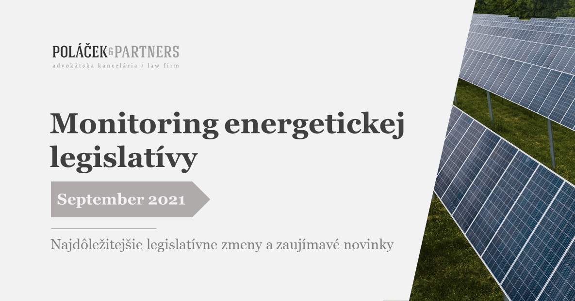 Novinky v energetike za september 2021