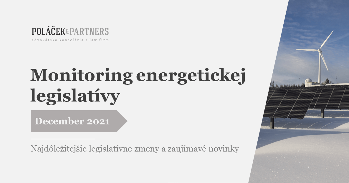 Novinky v energetike za december 2021