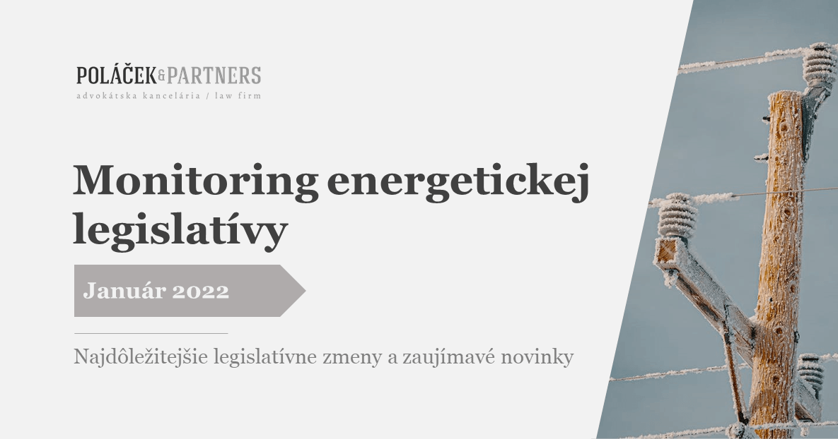 Novinky v energetike za január 2022