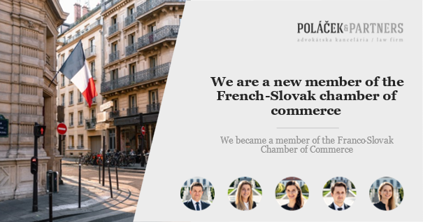 We are a new member of the French-Slovak chamber of commerce