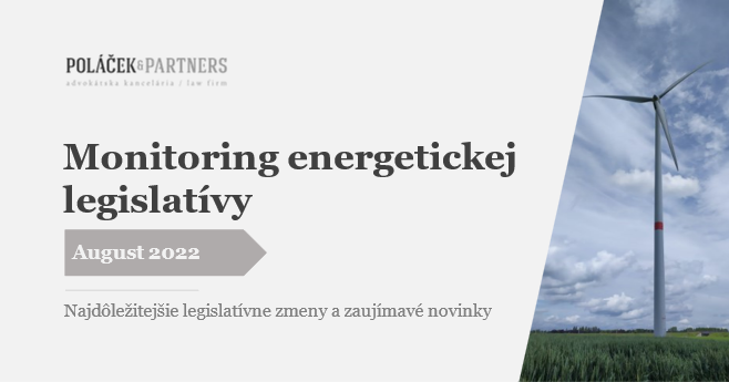 Novinky v energetike za august 2022