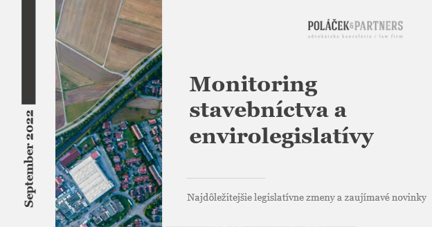 Novinky v stavebníctve a envirolegislatíve za september 2022