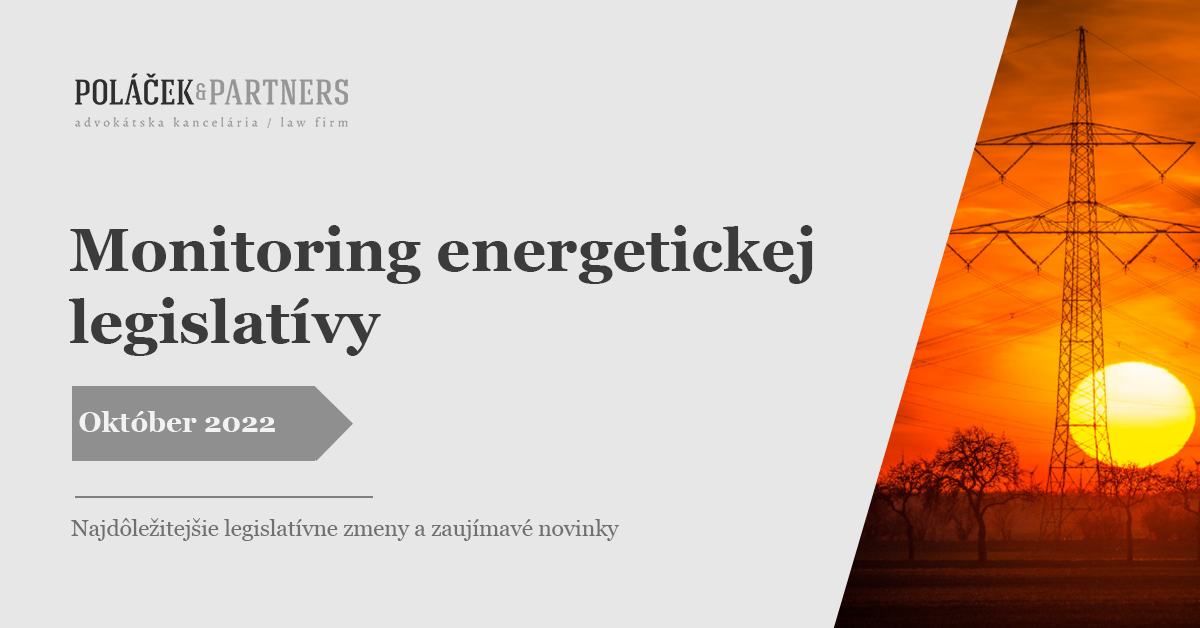 Novinky v energetike za október 2022