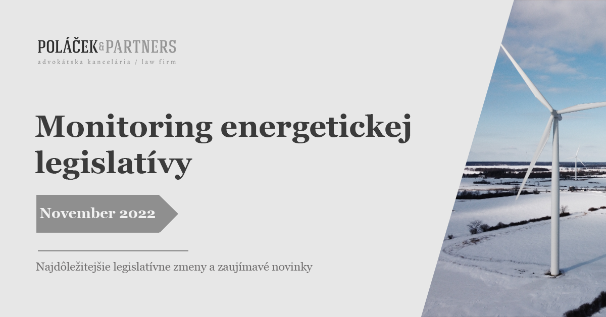 Novinky v energetike za november 2022