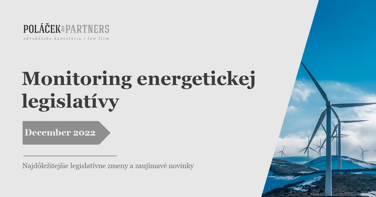 Novinky v energetike za december 2022