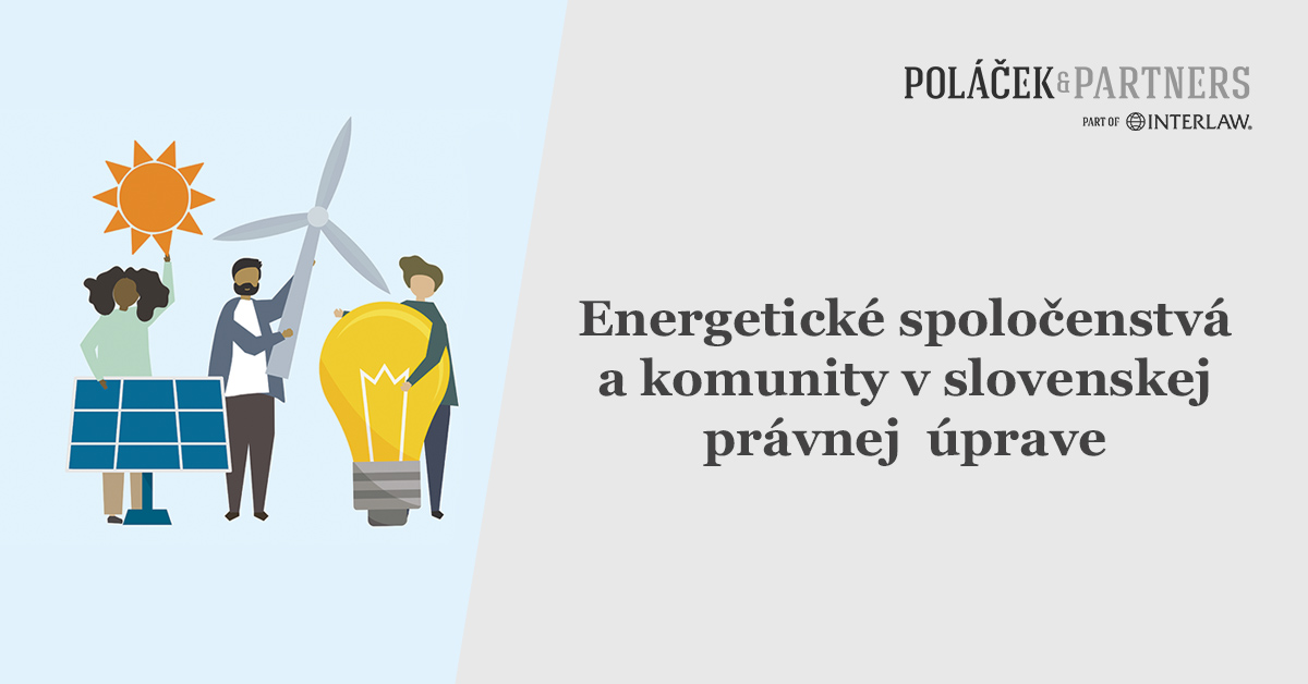 Energetické spoločenstvá a komunity v slovenskej právnej úprave