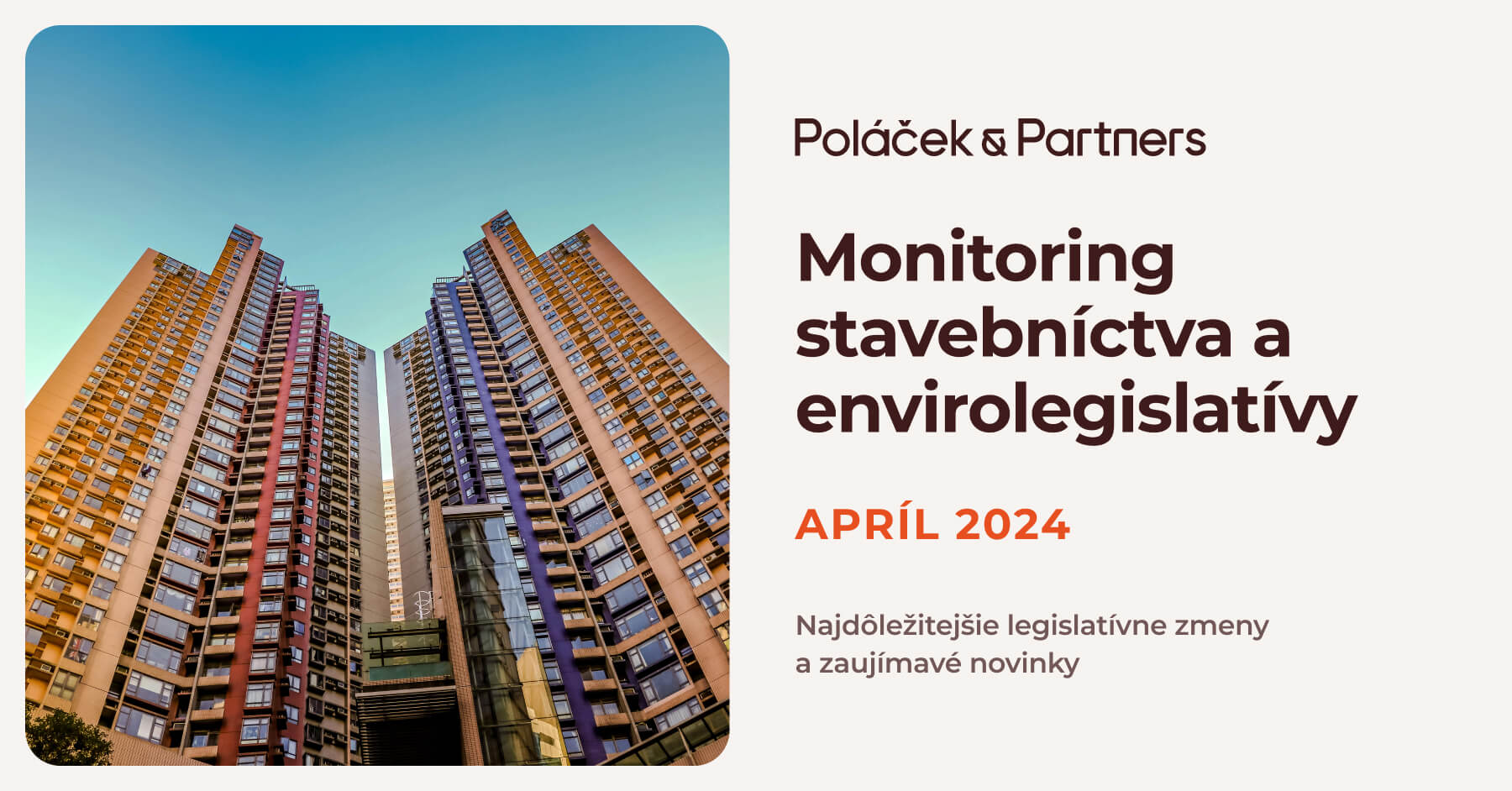 Novinky v stavebníctve a envirolegislatíve za apríl 2024