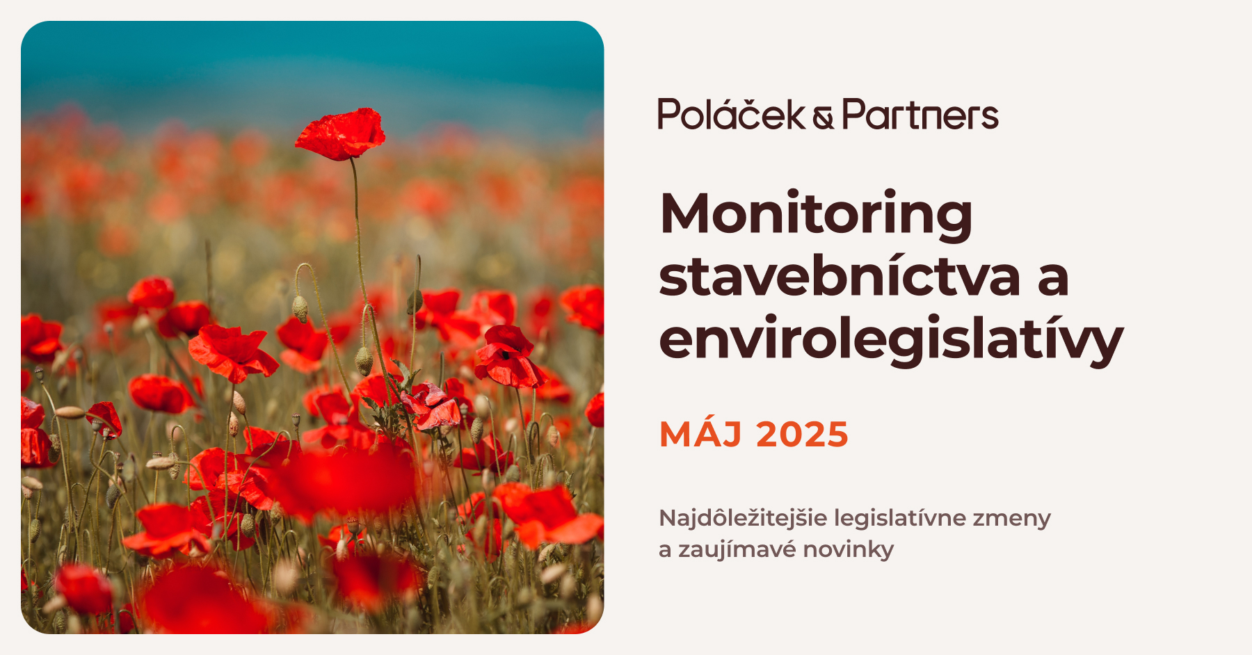 Novinky v stavebníctve a envirolegislatíve za máj 2025