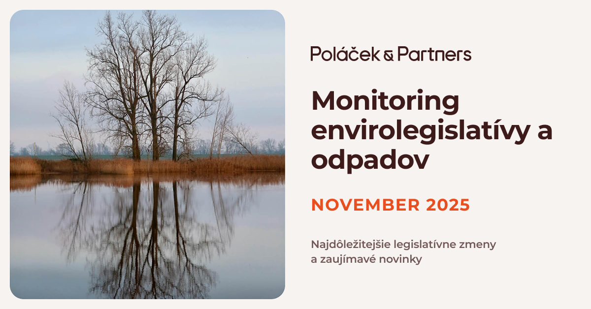 Novinky v envirolegislatíve a odpadoch za november 2025