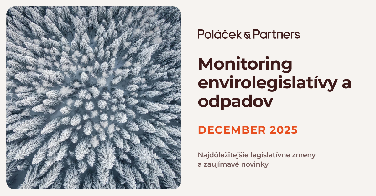 Novinky v envirolegislatíve a odpadoch za december 2025